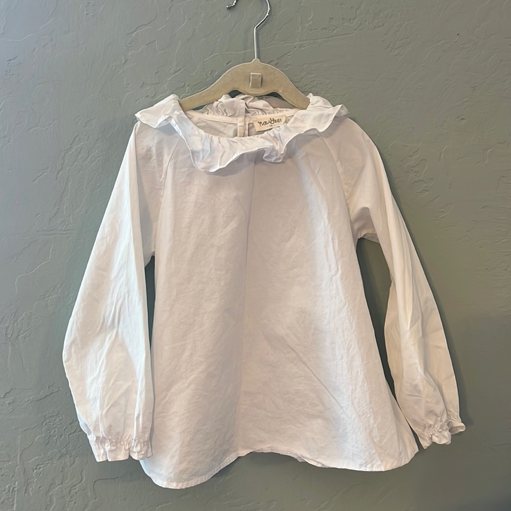 Yubaobei size M white girls blouse